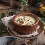 Seafood Soup with Cream 