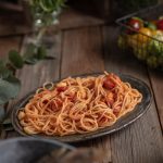 Seafood Spaghetti Tomato Sauce 