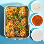 Potato Tray (Tomato) (Cream) (Tahini)